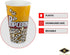 Set of 6 Yellow Popcorn Bowl Tubs, 7 x 4.5 Inches, Perfect for Movie Night, Parties, and More!