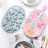 OURASHERO 2pcs Silicone Cake Fondant Mold, Cross Shape Cupcake Topper with Liquid Dropper for Baby Shower Party Supplies