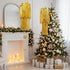 2 Cheerland Gold Tinsel Chandelier Mothers Day Party Decor Tier Haning Fringed Circle Star Garland for Graduation