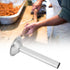 Oumefar Sausage Stuffer Tubes, Stainless Steel Filling Tube, Manual Wide Mouth Funnels for Meat Grinder Accessory