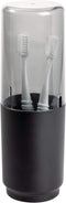 iDesign Austin Covered Holder, Holds Regular and Electric Toothbrushes