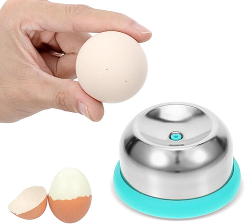 APLZGMG Egg Piercer with Retractable Pin, Stainless Steel Egg Poker for Hard Boiled