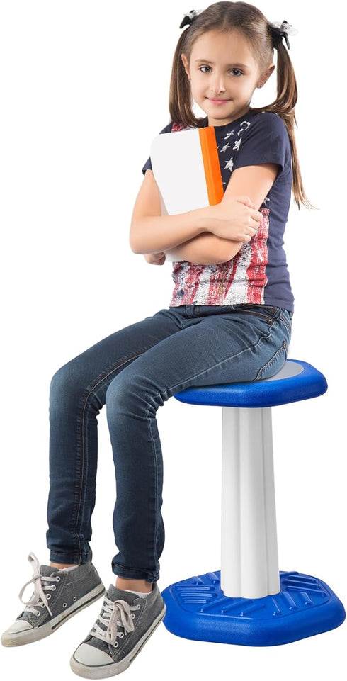 VEVOR Kids Wobble Chair, Active Chair with Sponge Cushion, Wobble Stool Improves