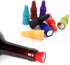 8 Pack Soft Silicone Wine Stoppers, Beverage Bottle Sealer Corks with Grip Top for Keeping Wine Fresh