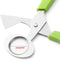 Calary 3Pcs Quail Egg Cutter Scissors Kitchen Egg Shears Tool, Green