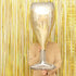 4PCS Champagne Bottle Balloons and Champagne Glass Mylar Foil Balloons for Birthday Engagement Bachelorette Party
