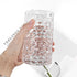 Tonxus Set, 11oz Set, Countertop Bathroom Toothbrush Holder Clear Glass Toothbrush Holder and Bathroom Tumbler Cup