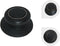 Cookware Universal Replacement Lid Knob, Heat Resistant Bakelite Kitchen Pot Lid Handle, Black w/Silver Lining (1)