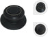Cookware Universal Replacement Lid Knob, Heat Resistant Bakelite Kitchen Pot Lid Handle, Black w/Silver Lining (1)