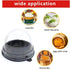 EchoDone Clear Plastic Mini Cupcake Boxes, 50 Pack Muffin Pod Dome Container for Wedding Birthday Gifts