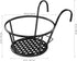 8.66X7.08X6.49 Inch Yardwe Hanging Succulent Planter Flowerpot Holder Stand for Balcony Window Porch Metal Plant Stand