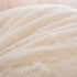 A Nice Night Faux Fur Reading Pillow Bed Wedge Large Adult Children Backrest with Arms Back Support for Sitting Up