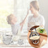 AUAM Stainless Steel Dumpling Ravioli Maker Press, 2 Pack Pierogi Mold for Pastry Pie Making