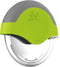 Green Pizza Cutter Wheel with Protective Blade Cover, Super Sharp Ergonomic Rubberized Grip, Stainless Steel