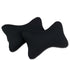Tianmei 2 Pcs Memory Foam Car Headrest, Plain Color Neck Rest Support Pillow for Vehicle