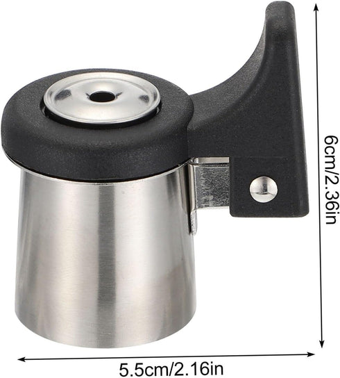 HOMSFOU 6 pcs Pot Kitchen Replacements, Heated Whistle Loud Top Stainless Water Holders for Kettle
