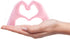 Small Heart Hands Sculpture Decor for Living Room Bedroom Bookshelf Coffe Table
