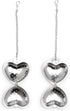 Fox Run Heart Tea Infuser, 0.25 x 1.75 x 6.25 inches, Metallic