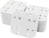 ITROLLE Humidifier Filter Pad, 20PCS Square Style Nylon White Mineral Absorption Replacement Descaling Pad