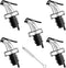 Auconda 5 Pack Oil Spouts, Olive Oil Vinegar Bottle Stopper Dispenser with Tube