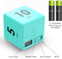 Cube Timer, Pretmess Gravity Flip Kitchen Timer for Time Management and Countdown (Mint)