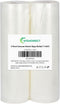 Vacuum Sealer Bags Rolls 2-Pack 11"X50', Commercial Grade BPA Free Double Sides Textured Vacuum Seal Bags