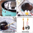 Stainless Steel Double Boiler Pot, Heat Resistant Handle for Melting Chocolate, Candy, Candle Making (20oz, 18/8 Steel)