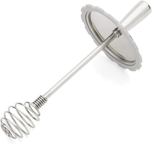 6.5" 3" Jarware Honey Dipper Lid For Regular Mouth Mason Jars, Stainless Steel, x