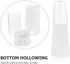 FRCOLOR Kitchen Utensil Holder for Countertop, Multifunctional Draining Chopstick Cage, Minimalistic Utensil Holder