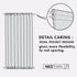 NICETOWN Grey French Door Curtains - Thermal Insulated Blackout Panel for Privacy, W54 x L72-Inch