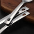 BuyGo Sauce Ladle, Drizzle Spoon with Spout, Stainless Steel Kitchen Utensil, 8.67 Inch, Silver