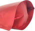 QQ Studio Pack of 100 Matte/Glossy Color Stand-Up Foil Resealable Zipper Pouches (3.9" x 5.9", Matte Red)