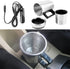 Car Electric Kettle, 12V 60W 350ml Stainless Steel, Portable Water Boiler for Tea, Coffee, Hot Tea