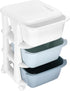 G-Rack 3 Drawer Storage Cart with Wheels Green Rolling Organizer Versatile Storage