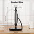 Countertop, VEHHE Paper Towel Holder Black Paper Towel Holder with Spring Activated Arm and Damping Effect, Simply Tear