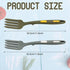 2pcs Silicone Flexible Forks, Large Silicone Cooking Fork Heat Resistant, Multifunctional Nonstick Blending Fork for Cooking Utensil for Kitchen Stir Mix Mash (Gray Green, Dark Green) by KINBOM