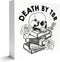 Banlai Book Lover Decor Wooden Box Sign, Reader Bookworm Bookish Desk Decoration Home