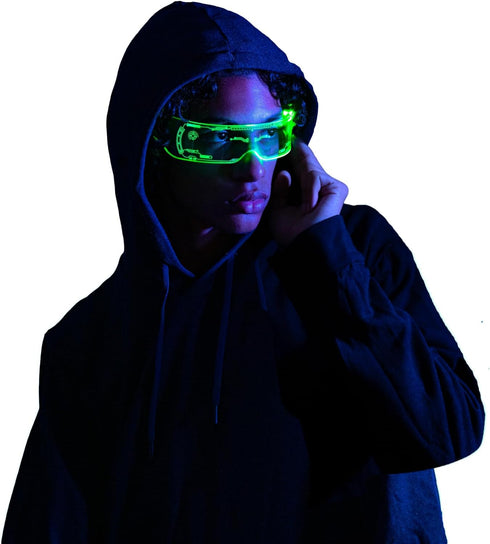 SpyX Night Ops Glasses, Hi-Tech Spy Toy Gadget for Kids Night Mission with Dual LED Lights