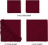 300 Count Set, 1 1 2 Superior Egyptian Cotton Thread Bed Sheet Elastic Deep Pocket Fitted Sheet, Flat Sheet
