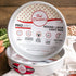 Lumintrailx Fat Daddios Round Cake Pan, 9 x 2 Inch Silver, with Lumintrail Measuring Spoon Set