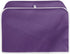 Purple Toaster Cover 2 Slice Wide Slot Decorative,Small Kitchen Appliance Bread Maker Dust and Fingerprint Protection