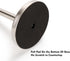 Countertop, Kalitro Paper Towel Holder Standing Paper Towel Roll Holder for Kitchen Bathroom, with Weighted Base
