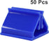 50 Litoexpe Pcs Blue Game Card Holder Stand, Acrylic Card Stand Plastic Game Piece Holders for Cards, Party, Game