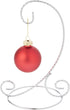 Bard's Twisted Silver Ornament Stand, Small, 7" H x 5.125" W x 5.125" D, Pack of 3