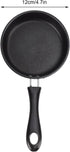 High Capacity Frying Pan Skillet - Professional Stain Resistant Frying Pan for Restaurant Use (12CM)