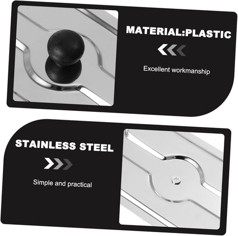 1pc Toaster Cover, Small Appliance Top Cover for Toaster, Stainless Steel Slot Cover