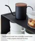 Yamazaki Home Tower Stackable Kitchen Rack - Small Storage Organizer Counter Shelf - Steel