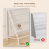 4 HAVEDAWN High-Transparent Tier Kids Bookshelf, Sturdy Metal Large Size Book Rack Storage for Kids - Toddler Book
