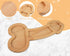 DS. DISTINCTIVE STYLE Large Funny Charcuterie Boards, Novelty Aperitif Board for Storing Cheese, Snacks, Sausages,