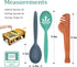 Reusable Plastic Serving Utensils Set of 24, Wheat straw Large Serving set 10" Serving Spoons/10" Slotted Spoons/9.4" Tongs, for Party Chafing Dish Buffet Catering (Orange/Blue/Yellow/Green)